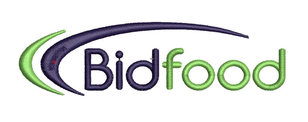 Bidfood borduring